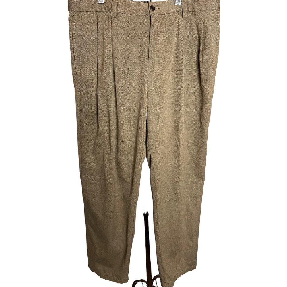Banana republic Smithfield Chino pants 35L Cotton Wide Baggy Legs Y2K